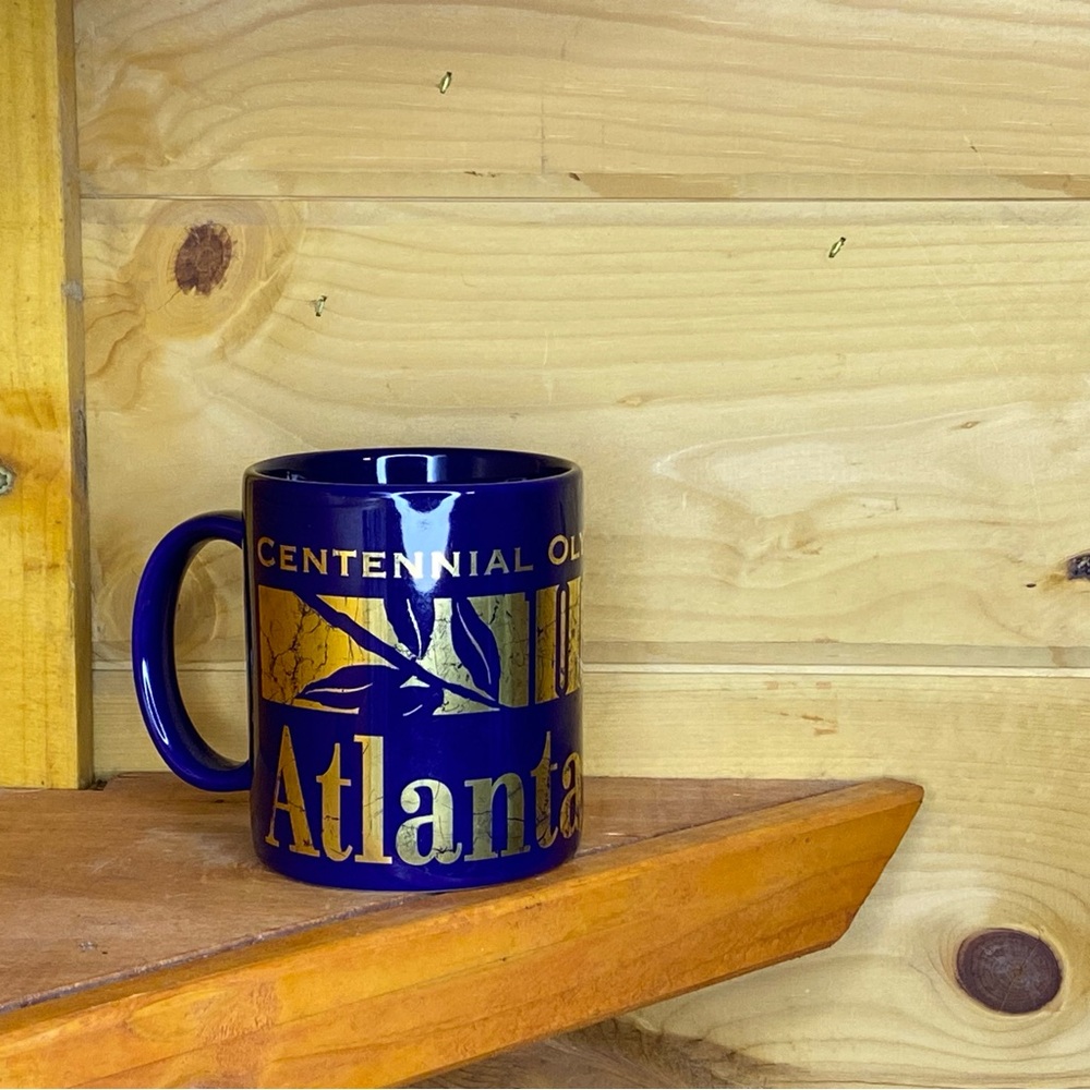 Centennial Olympic Blue and Gold Mug